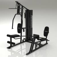 Multiestação Titanium Fitness GC57 com Leg Press